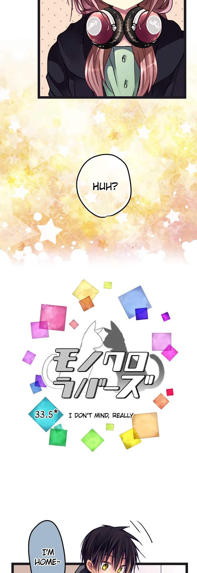 Monochrome Lovers Chapter 33.5 page 6 - Chapter 33.5: I don't mind, really