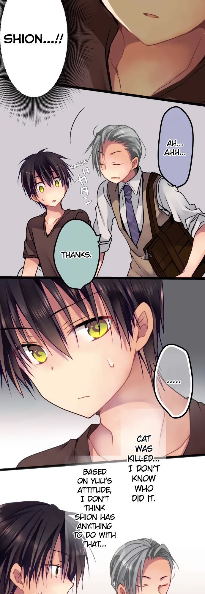 Monochrome Lovers Chapter 34 page 12 - Chapter 34: He's very kind, isn't he?