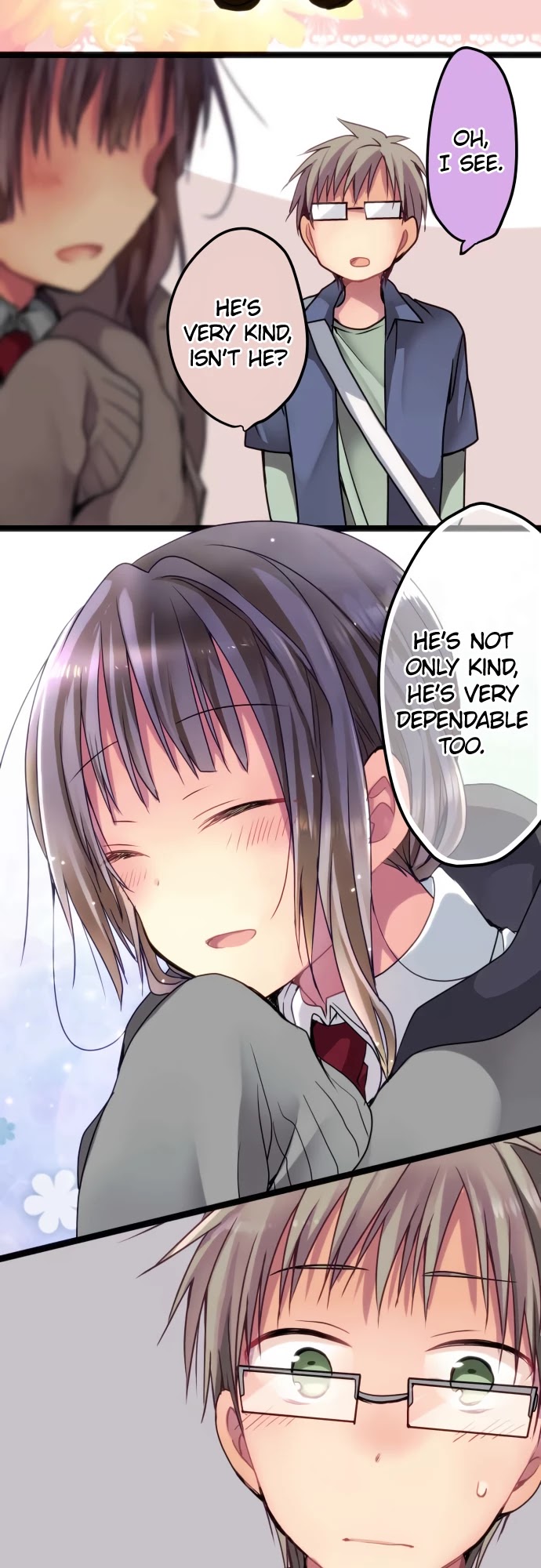 Monochrome Lovers Chapter 34 page 18 - Chapter 34: He's very kind, isn't he?