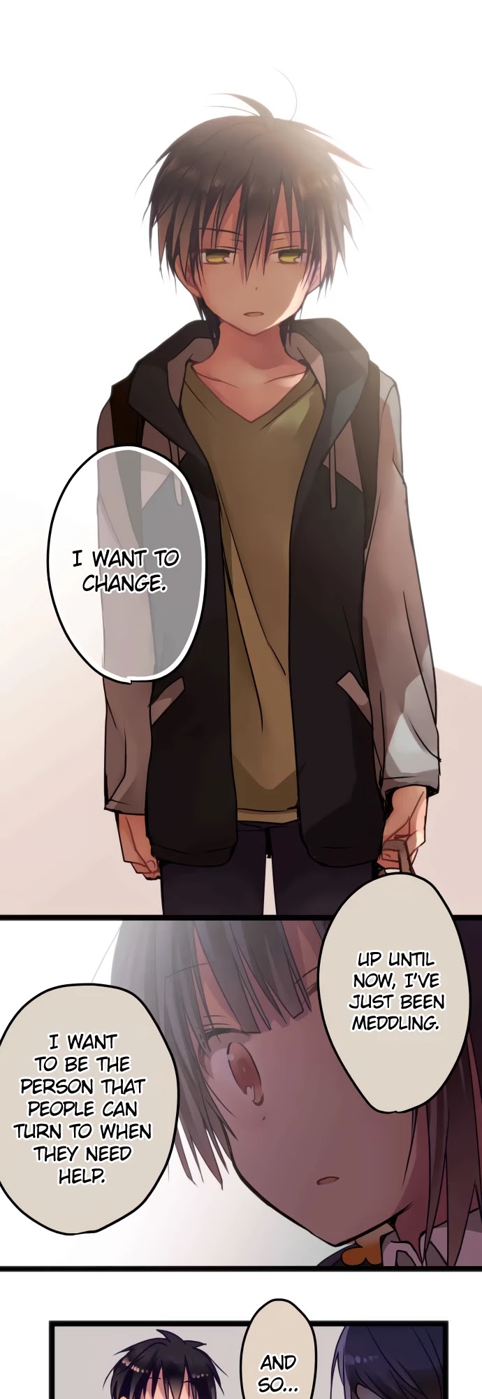 Monochrome Lovers Chapter 35 page 17 - Chapter 35: Don't be afraid of change