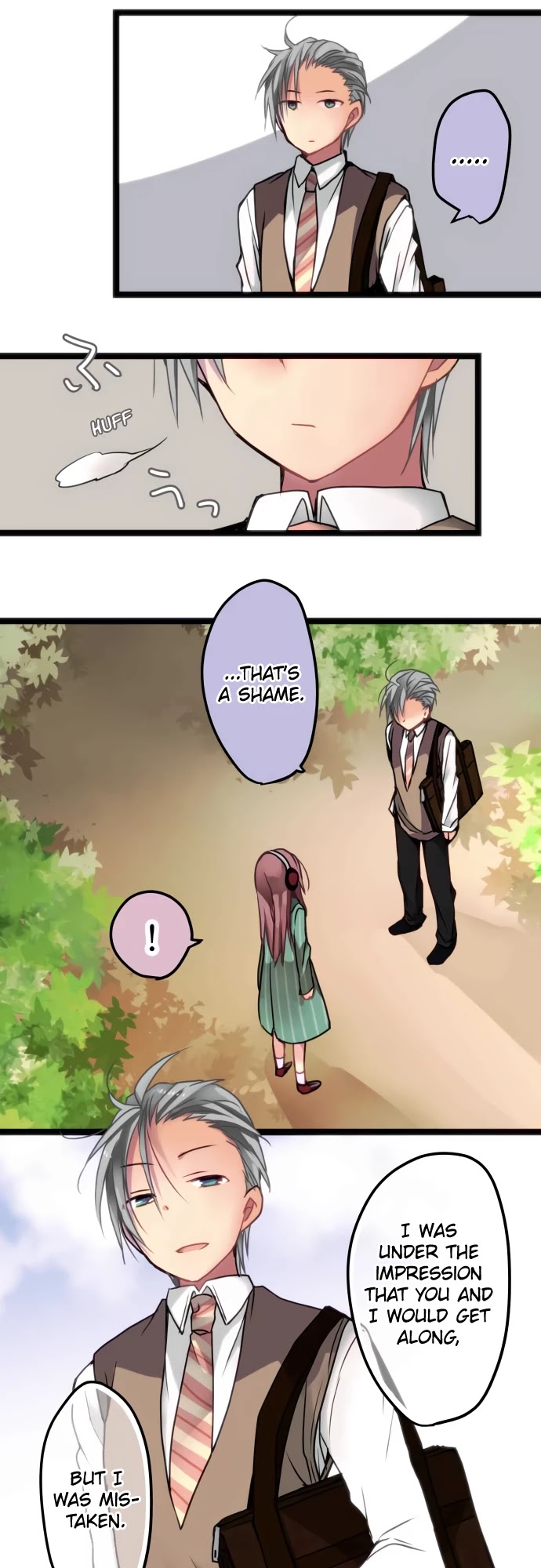 Monochrome Lovers Chapter 37 page 14 - Chapter 37: I am not the same as you