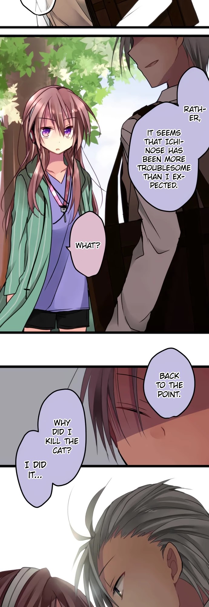 Monochrome Lovers Chapter 37 page 15 - Chapter 37: I am not the same as you