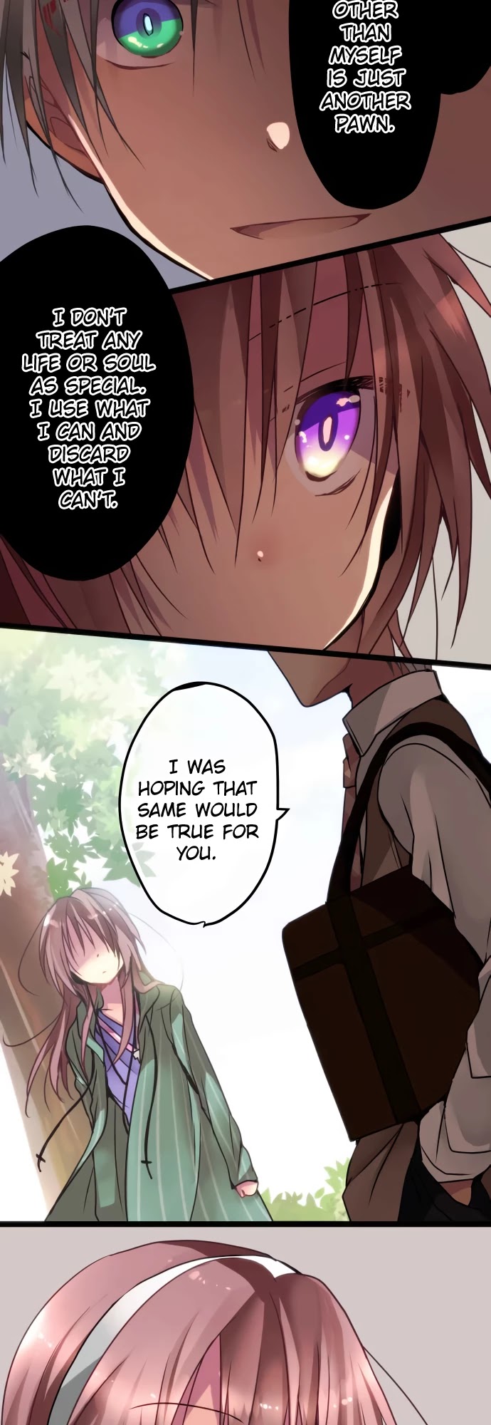 Monochrome Lovers Chapter 37 page 19 - Chapter 37: I am not the same as you