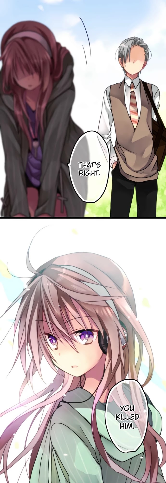 Monochrome Lovers Chapter 37 page 6 - Chapter 37: I am not the same as you