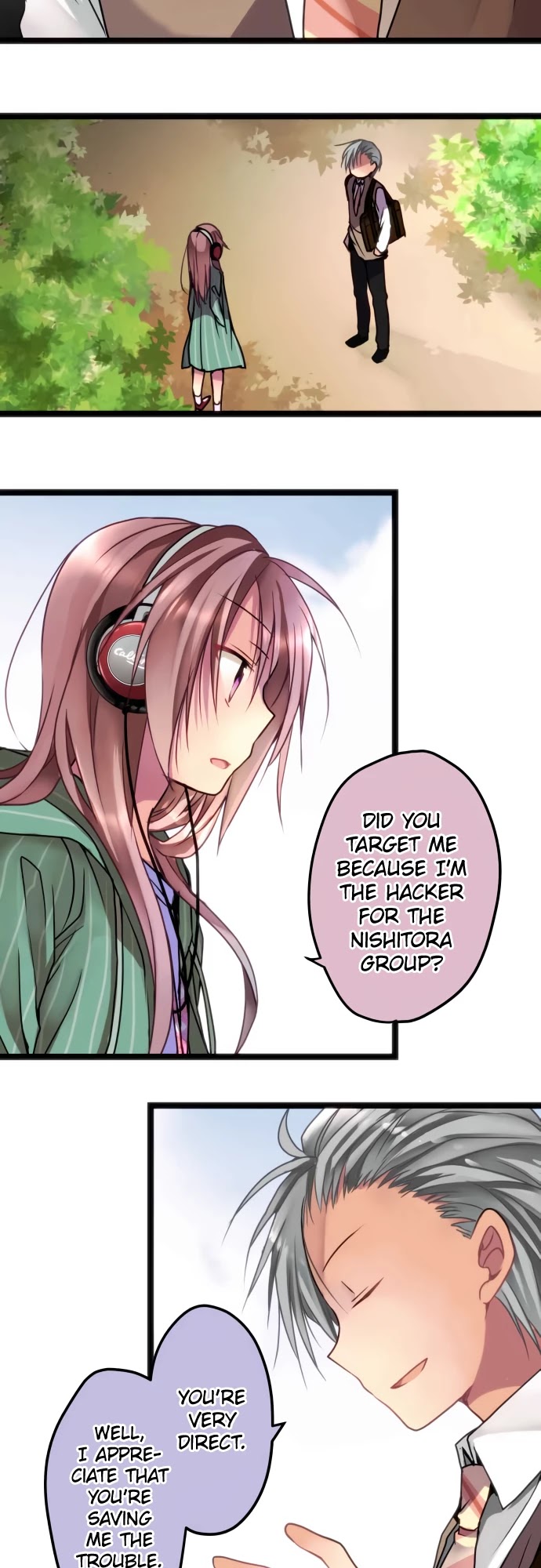 Monochrome Lovers Chapter 37 page 8 - Chapter 37: I am not the same as you