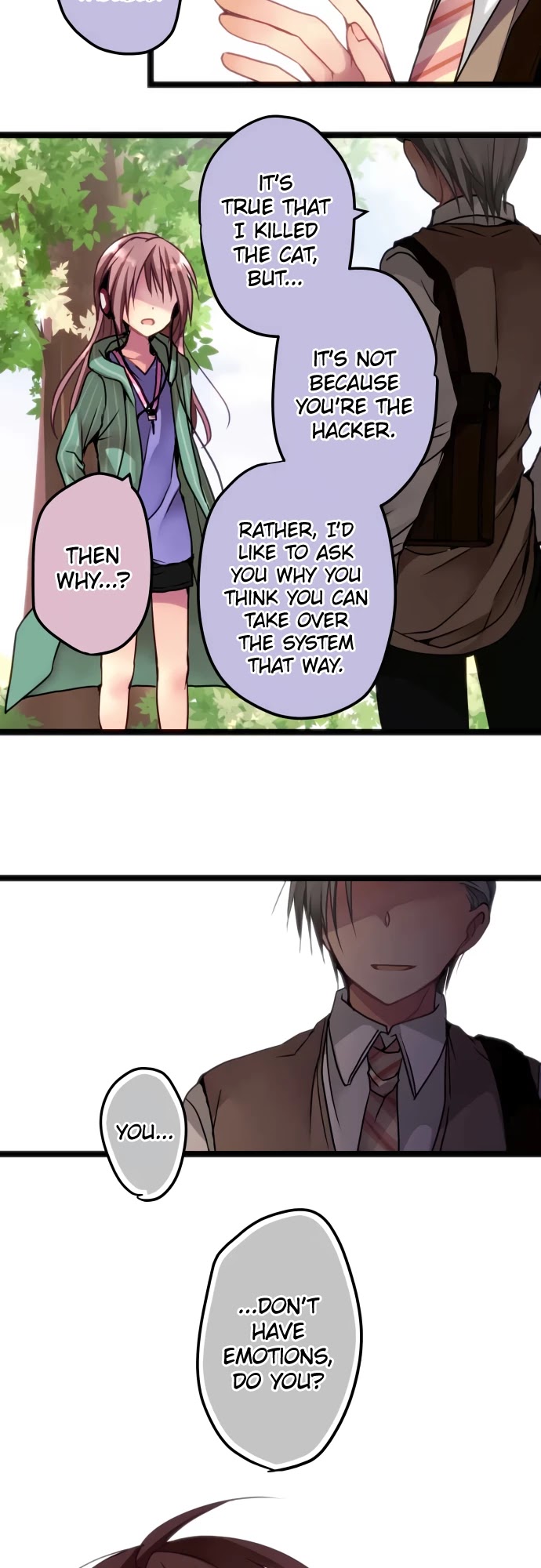 Monochrome Lovers Chapter 37 page 9 - Chapter 37: I am not the same as you