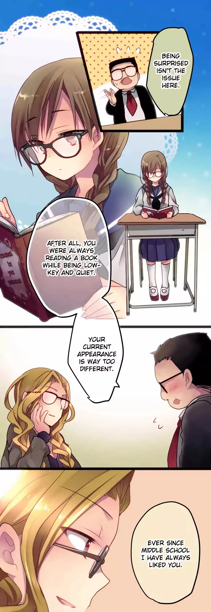 Monochrome Lovers Chapter 4 page 17 - Chapter 4: It is You That I Like