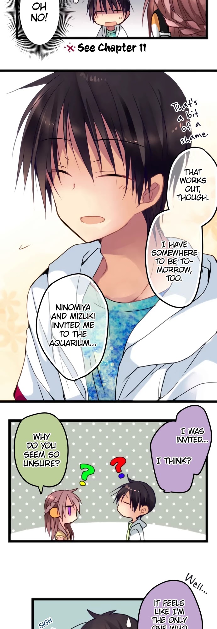 Monochrome Lovers Chapter 42 page 19 - Chapter 42: Is she in a good mood?