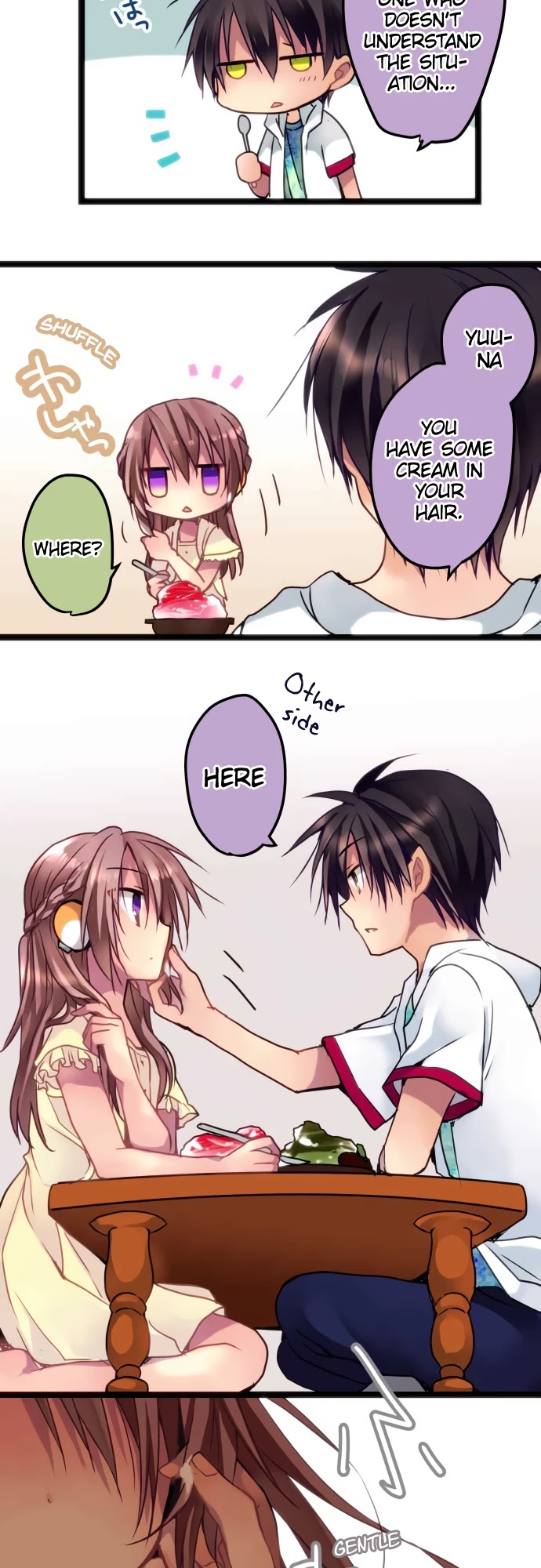 Monochrome Lovers Chapter 42 page 20 - Chapter 42: Is she in a good mood?