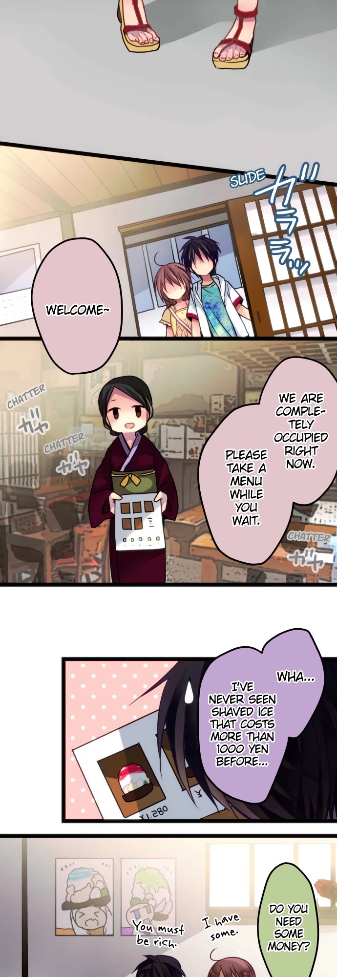 Monochrome Lovers Chapter 42 page 6 - Chapter 42: Is she in a good mood?