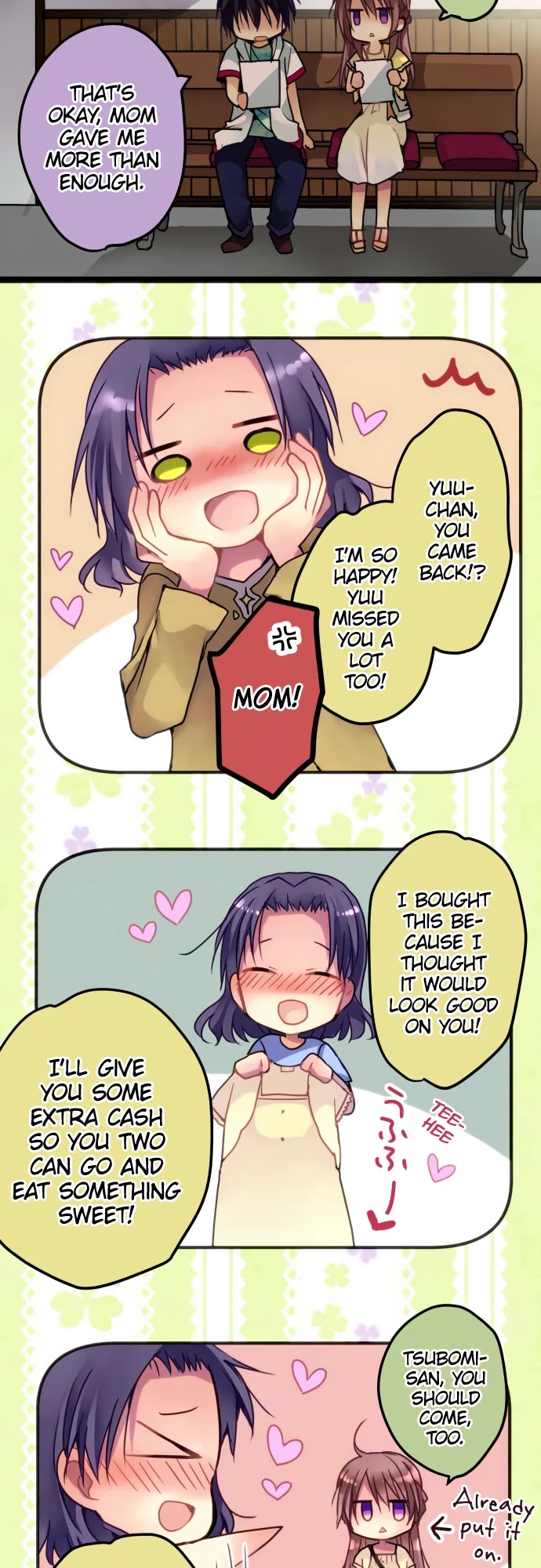 Monochrome Lovers Chapter 42 page 7 - Chapter 42: Is she in a good mood?