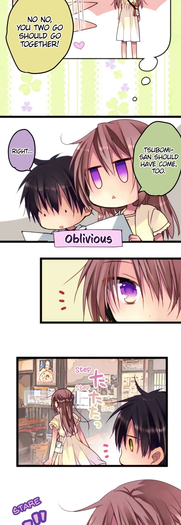 Monochrome Lovers Chapter 42 page 8 - Chapter 42: Is she in a good mood?