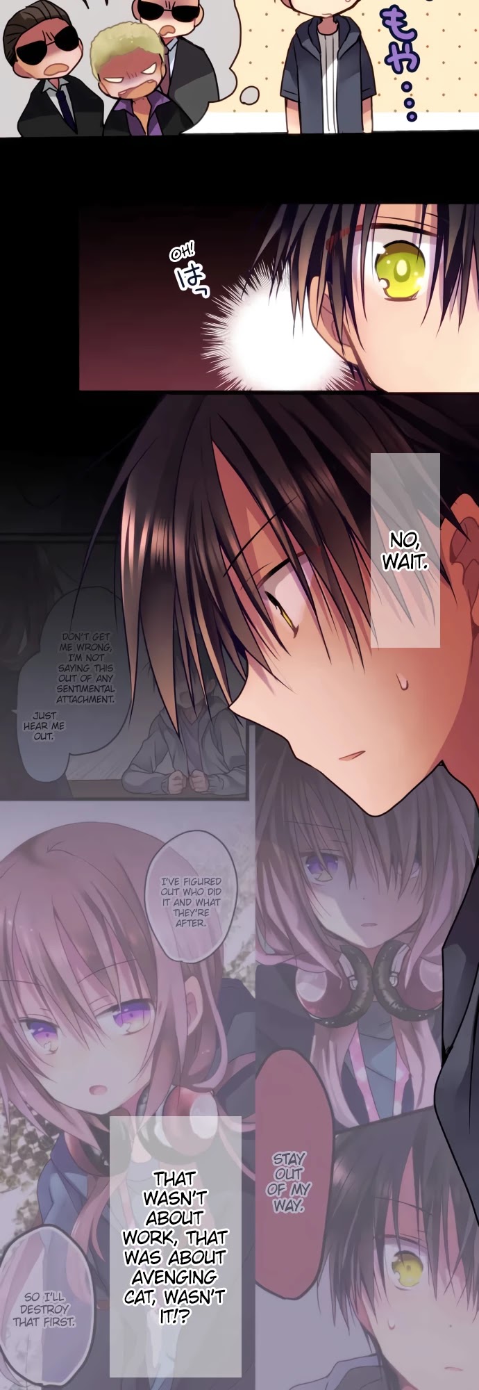 Monochrome Lovers Chapter 45 page 3 - Chapter 45: Commencing infiltration