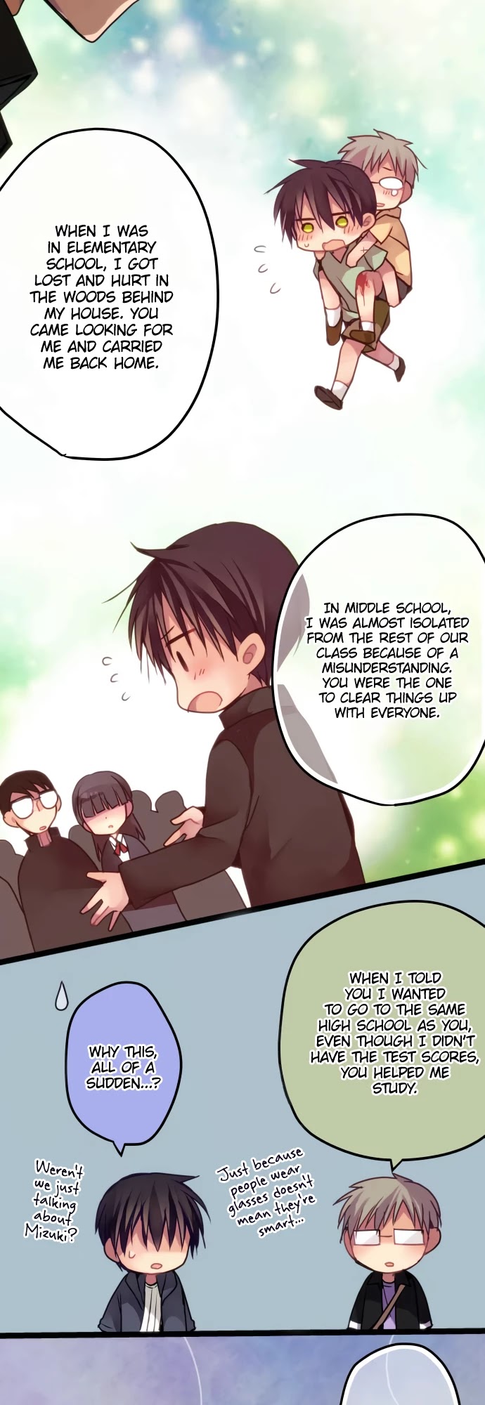 Monochrome Lovers Chapter 46 page 10 - Chapter 46: But now, it feels...