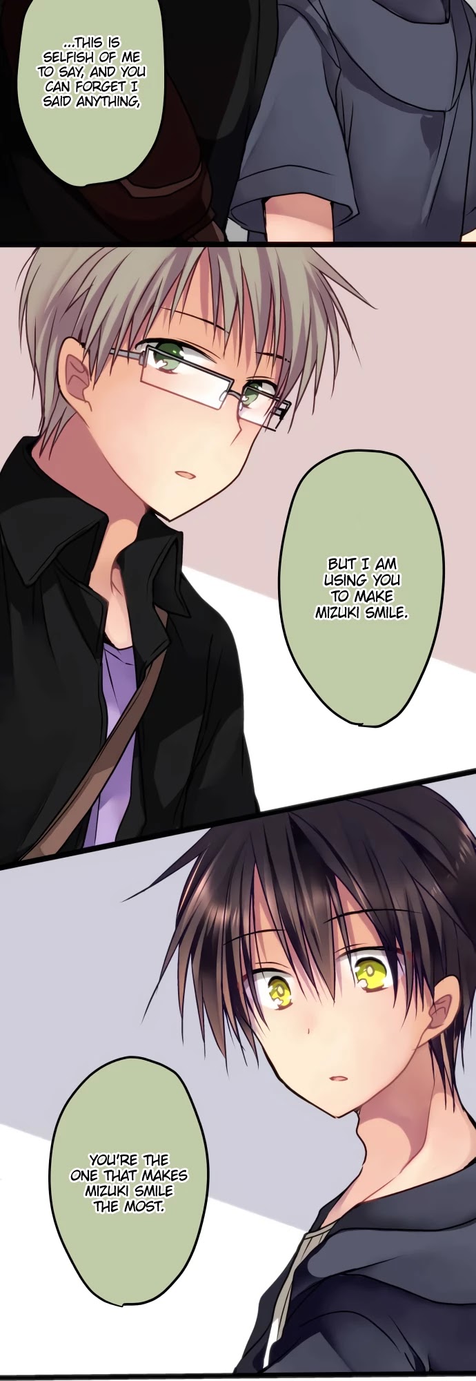 Monochrome Lovers Chapter 46 page 12 - Chapter 46: But now, it feels...
