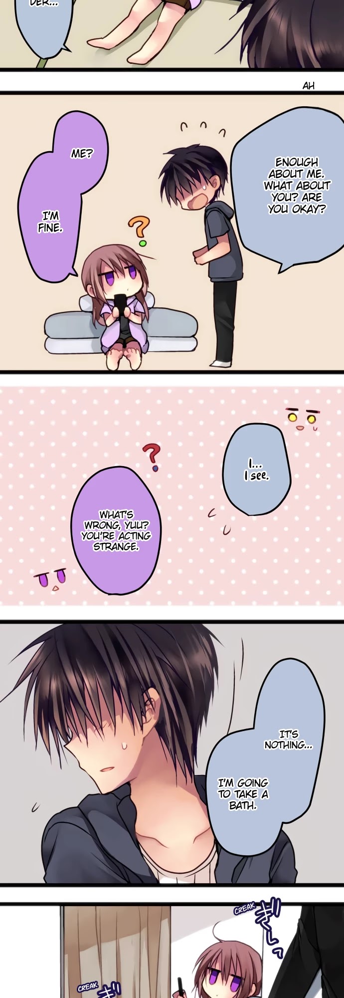 Monochrome Lovers Chapter 46 page 18 - Chapter 46: But now, it feels...
