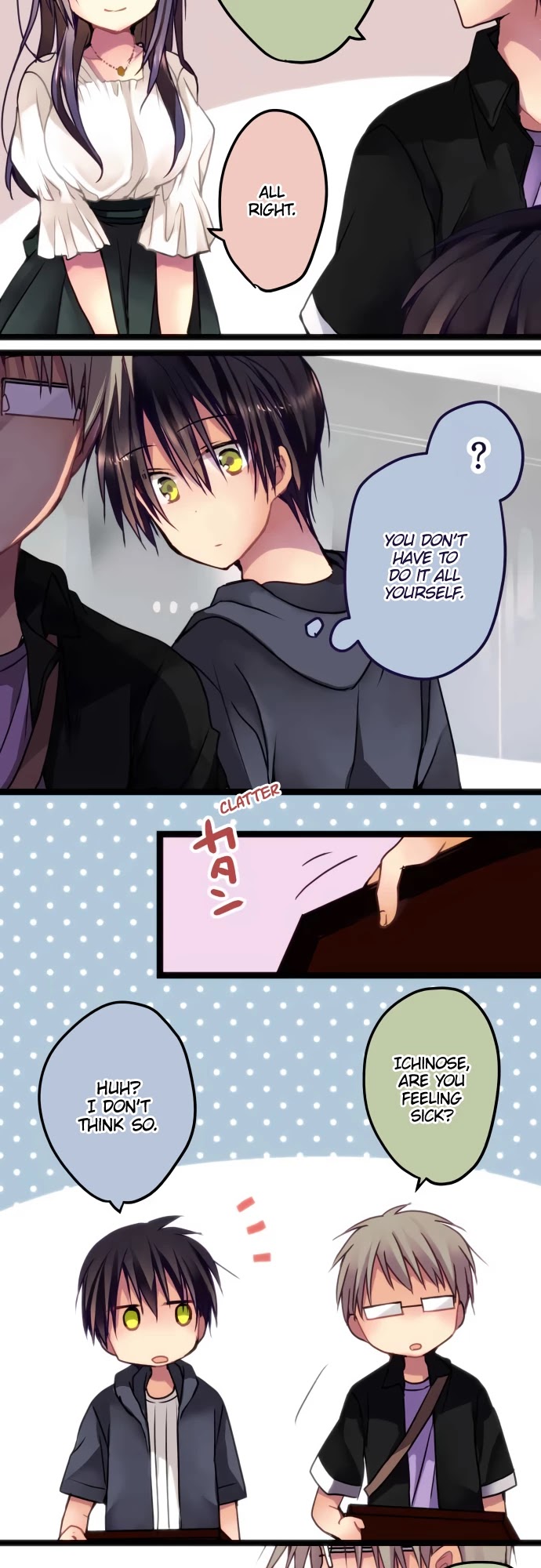 Monochrome Lovers Chapter 46 page 7 - Chapter 46: But now, it feels...