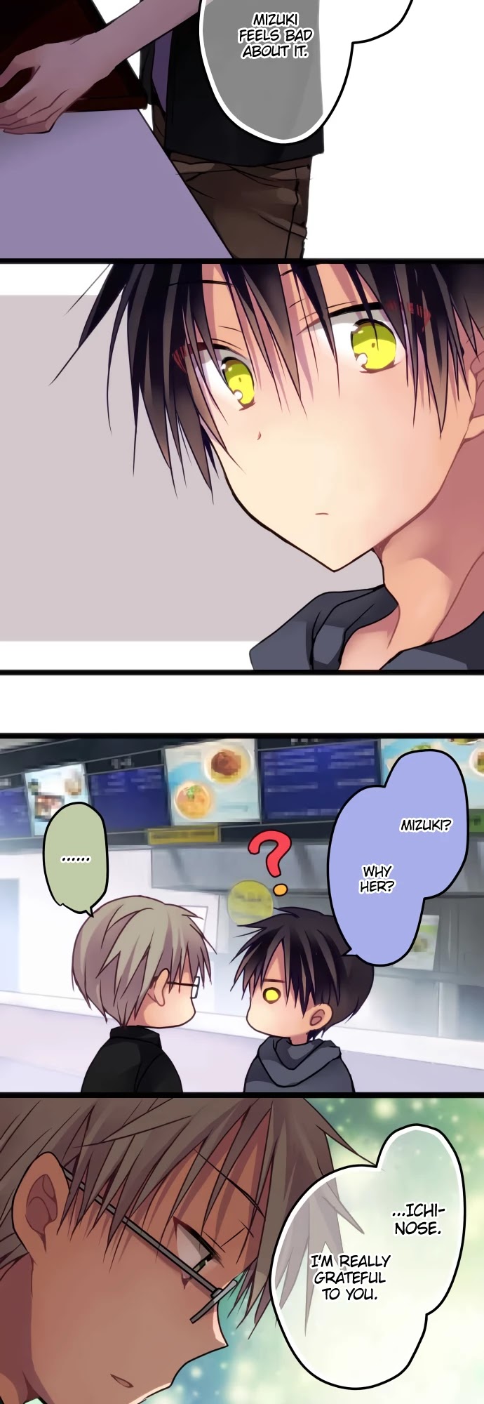 Monochrome Lovers Chapter 46 page 9 - Chapter 46: But now, it feels...