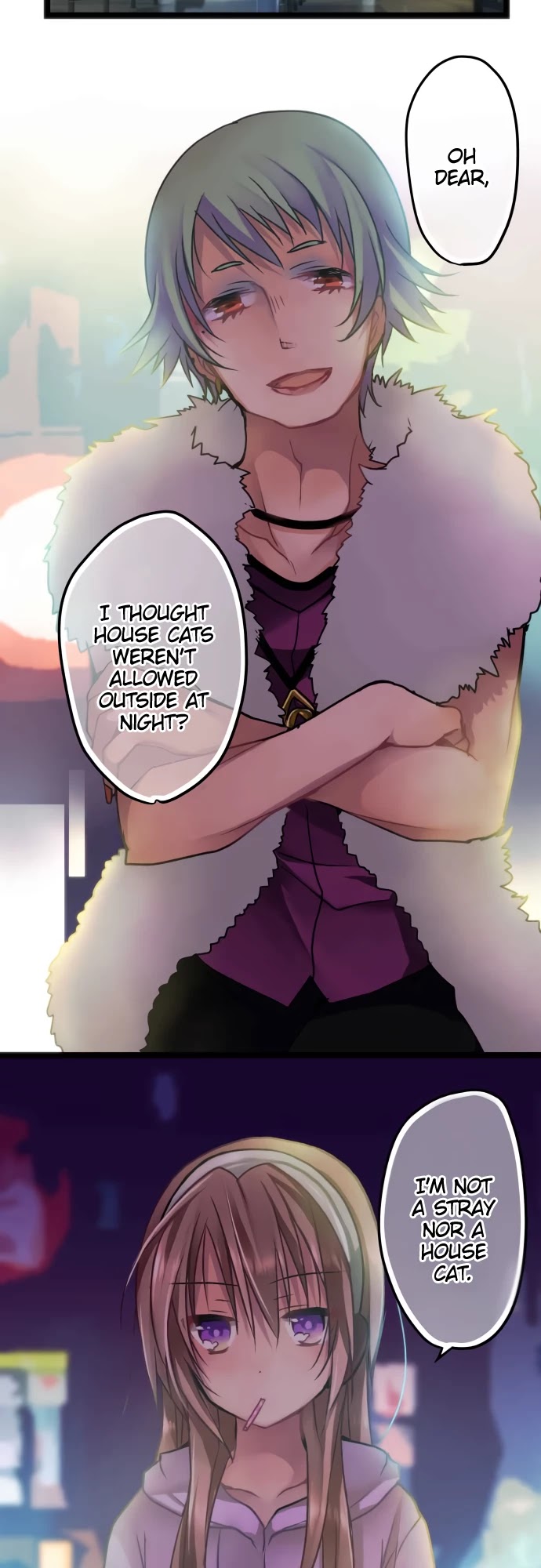Monochrome Lovers Chapter 47 page 10 - Chapter 47: It's been a while