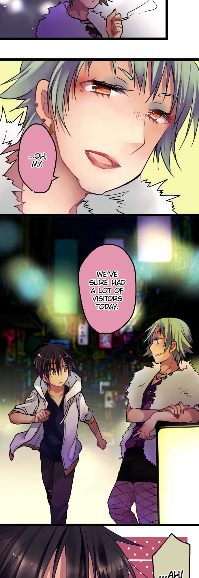 Monochrome Lovers Chapter 48 page 15 - Chapter 48: A lot of visitors