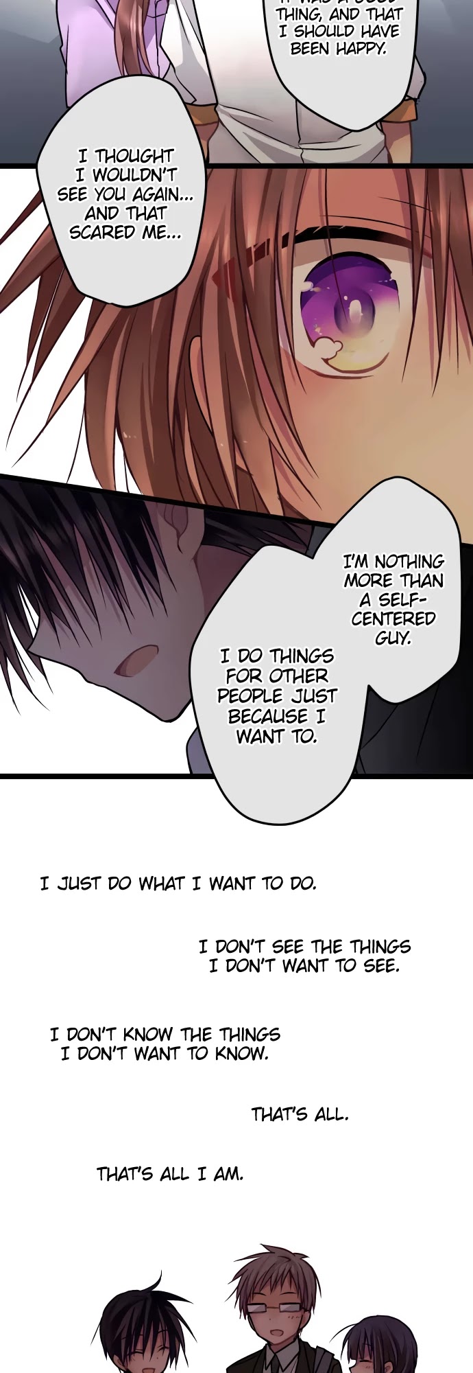 Monochrome Lovers Chapter 49 page 15 - Chapter 49: To me, Yuuna...