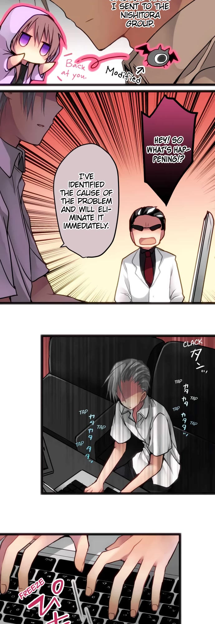 Monochrome Lovers Chapter 50 page 19 - Chapter 50: Time-based Virus