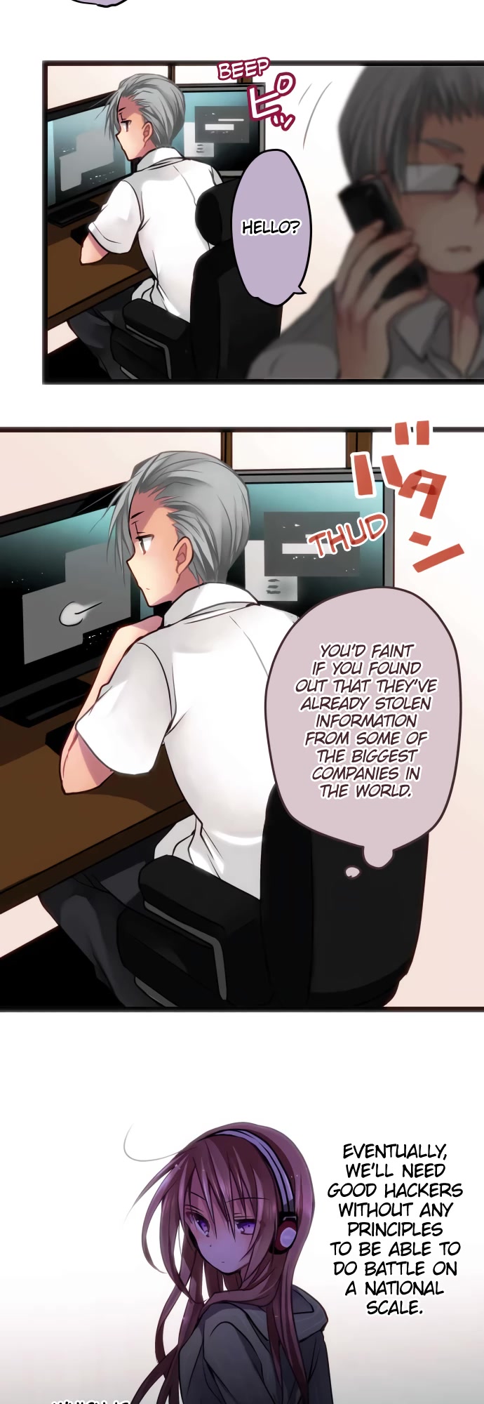 Monochrome Lovers Chapter 50 page 5 - Chapter 50: Time-based Virus