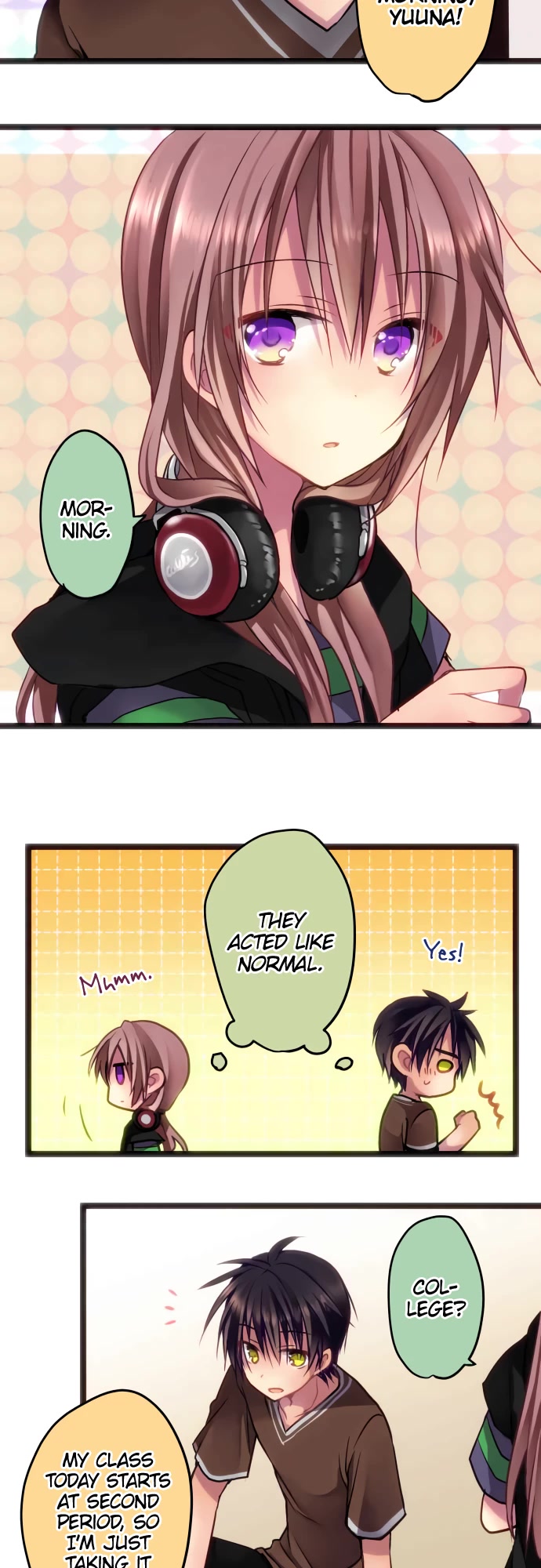 Monochrome Lovers Chapter 50 page 9 - Chapter 50: Time-based Virus