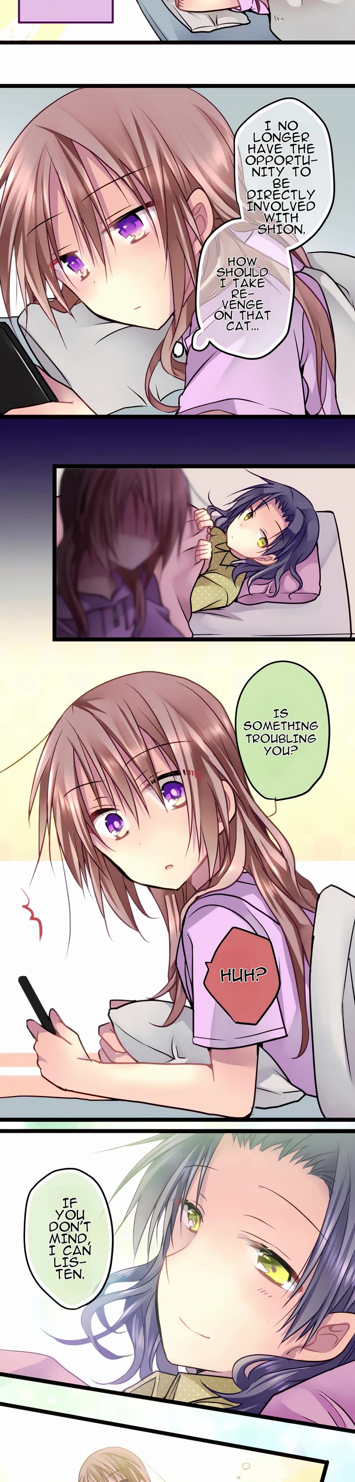 Monochrome Lovers Chapter 54 page 12 - Chapter 54: My Own Feelings