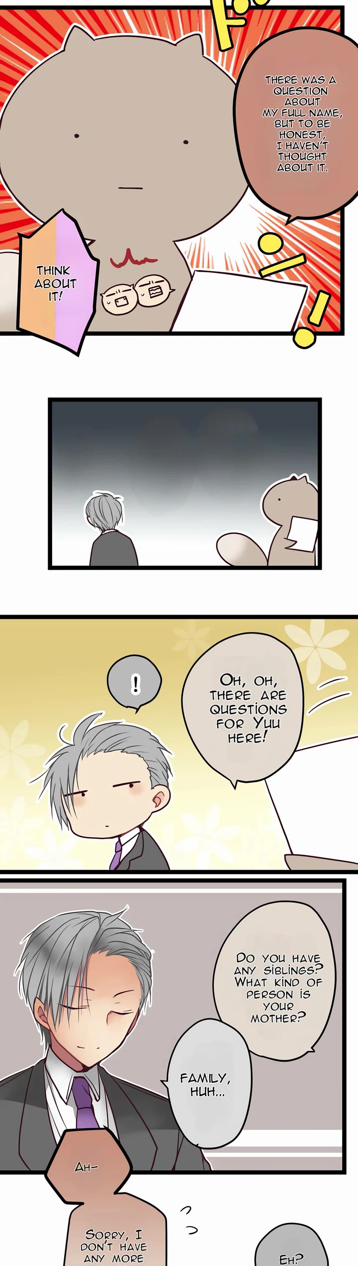 Monochrome Lovers Chapter 55.5 page 10 - Chapter 55.5: EX Monochrome Lovers Q/A