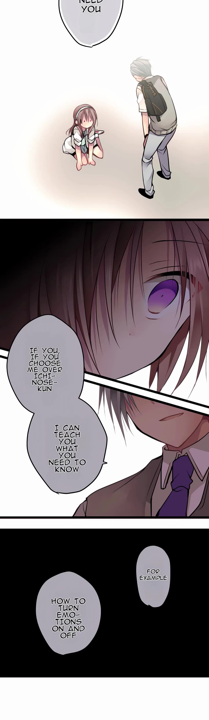 Monochrome Lovers Chapter 55 page 13 - Chapter 55: I Need You