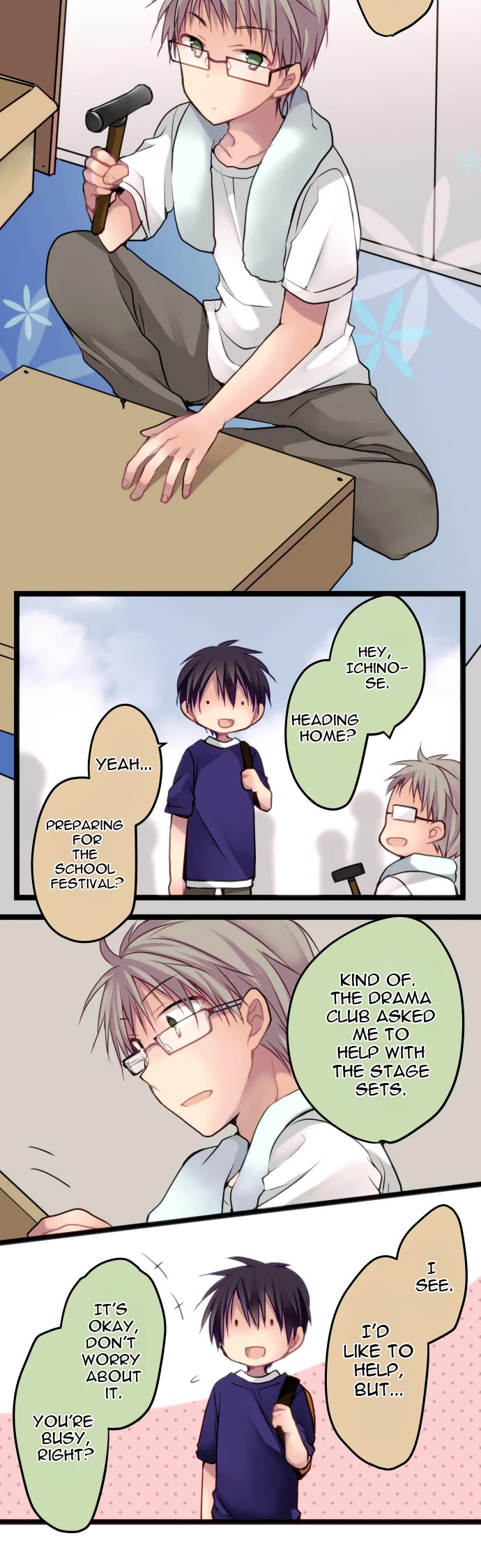 Monochrome Lovers Chapter 56 page 12 - Chapter 56: The Answer To The Question