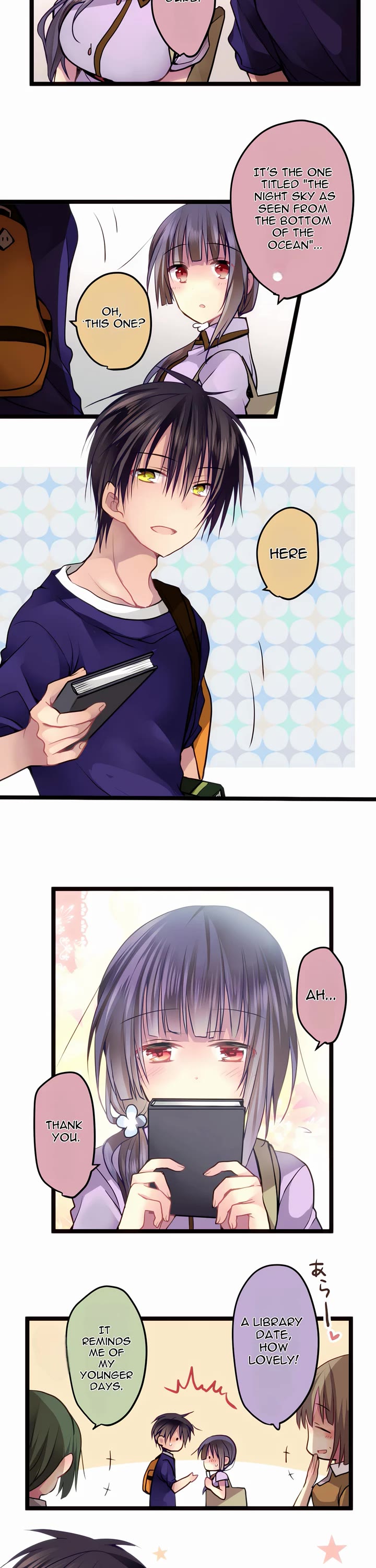 Monochrome Lovers Chapter 57 page 6 - Chapter 57: Library Date