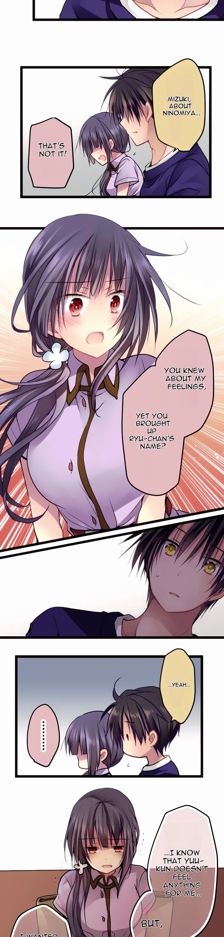Monochrome Lovers Chapter 58 page 12 - Chapter 58: Complete Rejection