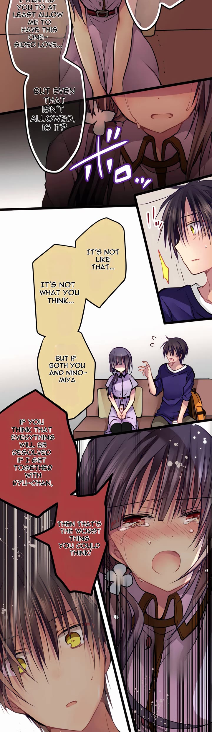 Monochrome Lovers Chapter 58 page 13 - Chapter 58: Complete Rejection
