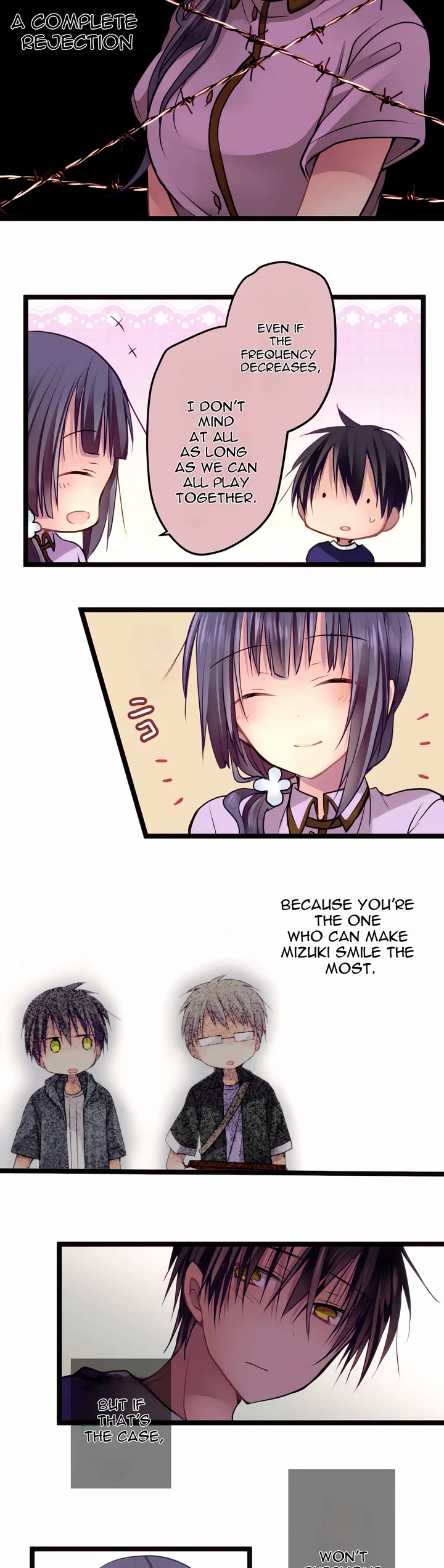 Monochrome Lovers Chapter 58 page 9 - Chapter 58: Complete Rejection