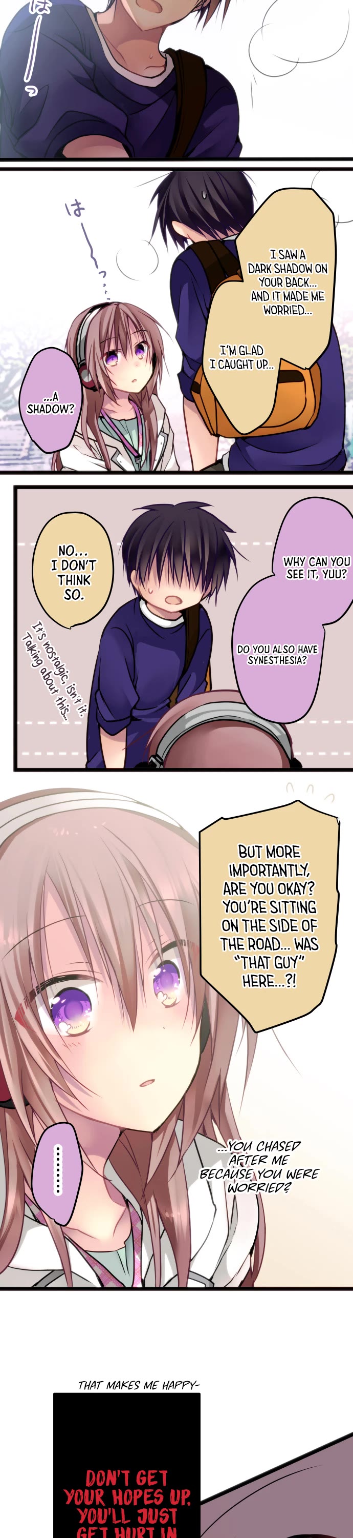 Monochrome Lovers Chapter 63 page 7 - Chapter 63: I Want to Know Your Feelings