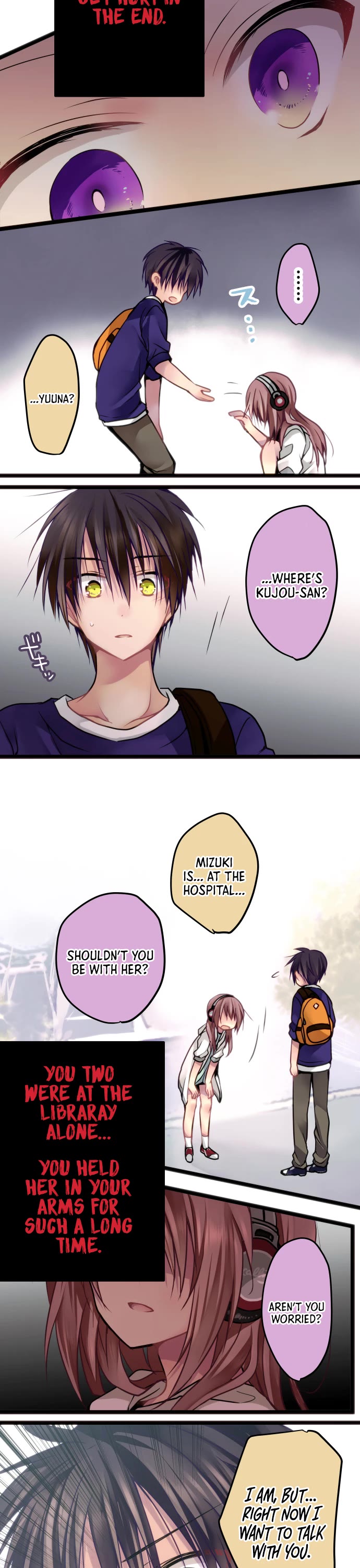 Monochrome Lovers Chapter 63 page 8 - Chapter 63: I Want to Know Your Feelings