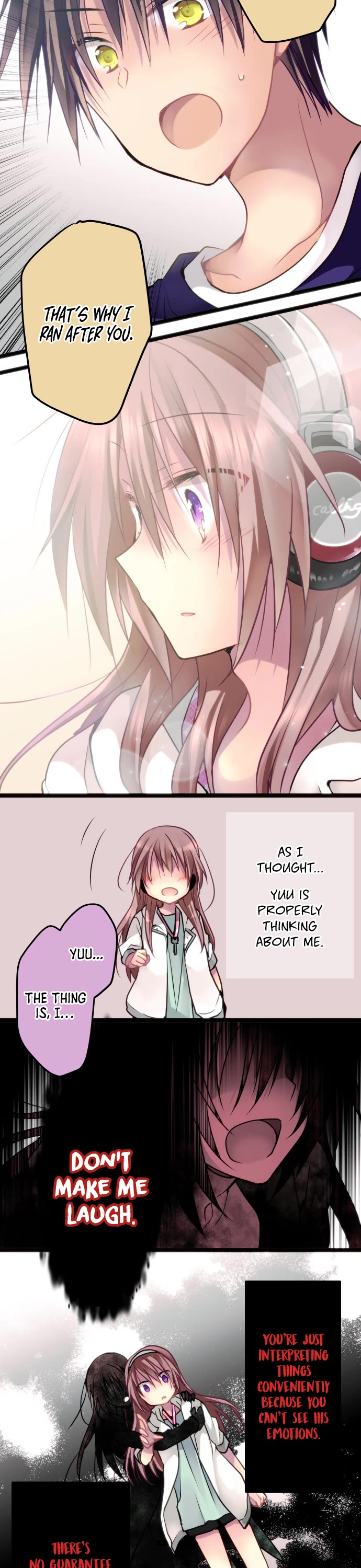 Monochrome Lovers Chapter 63 page 9 - Chapter 63: I Want to Know Your Feelings