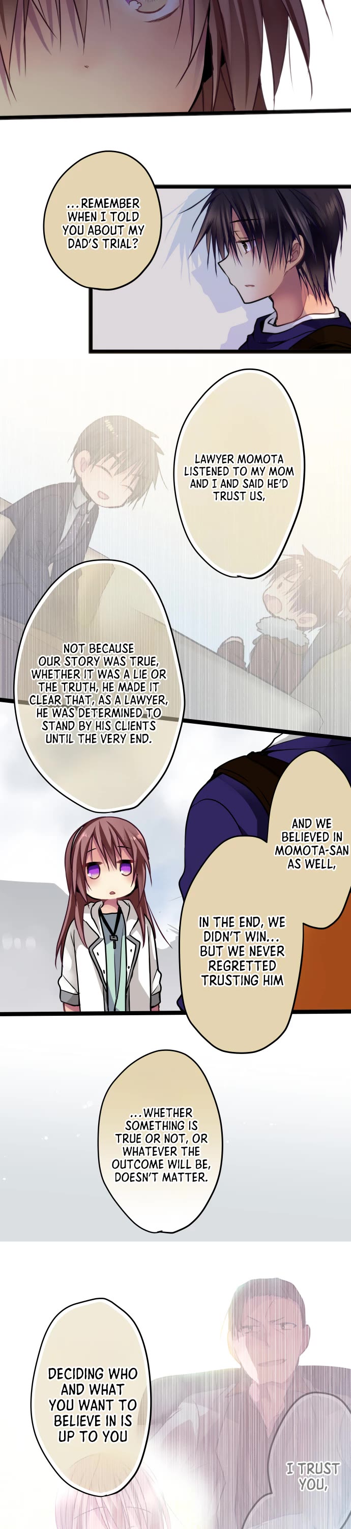 Monochrome Lovers Chapter 64 page 12 - Chapter 64: I Want To Believe