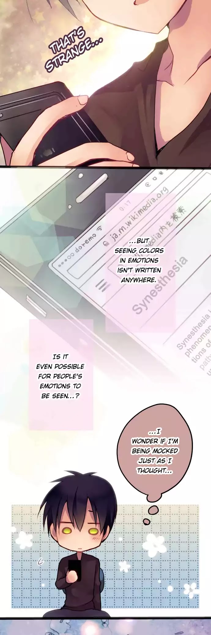 Monochrome Lovers Chapter 7 page 4 - Chapter 7: I wonder if I'm being mocked