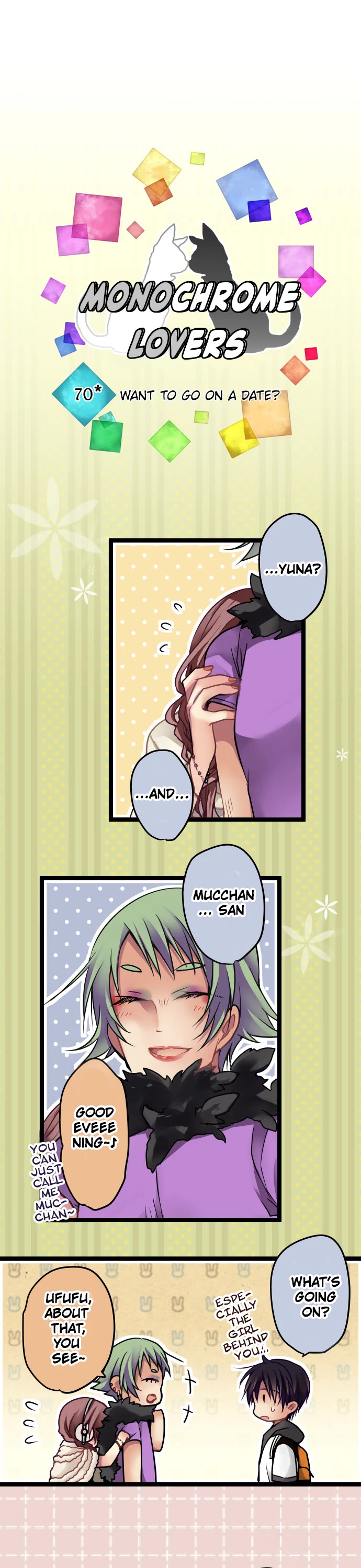 Monochrome Lovers Chapter 70 page 1 - Chapter 70: Want To Go On A Date? [FIXED]