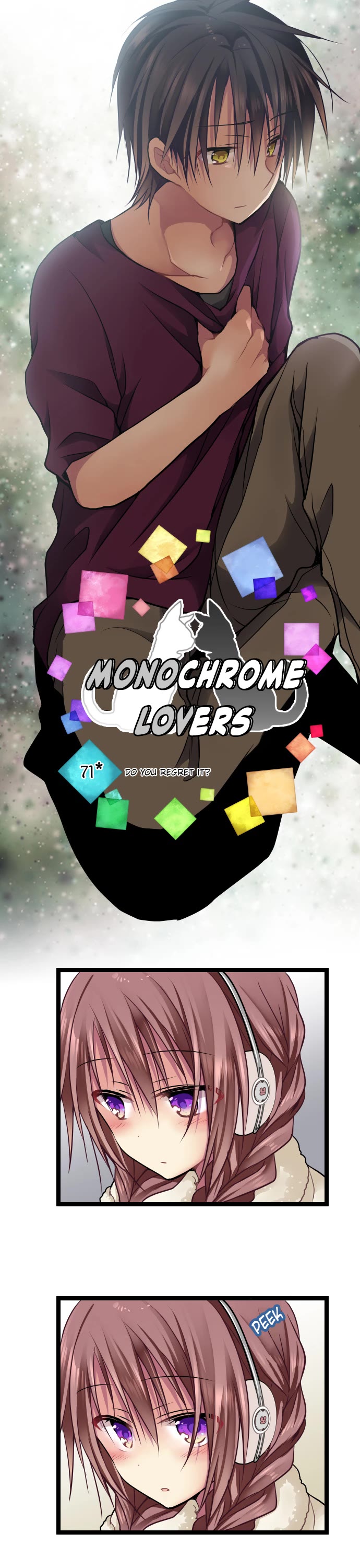 Monochrome Lovers Chapter 71 page 2 - Chapter 71: Do You Regret It?