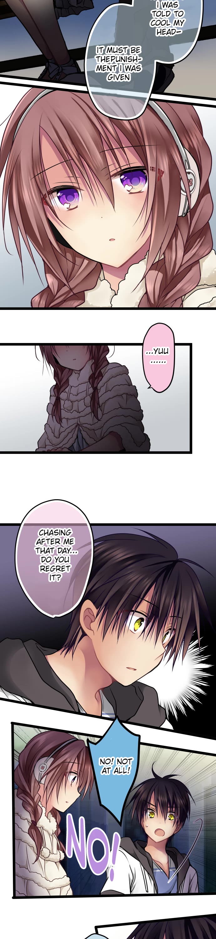 Monochrome Lovers Chapter 71 page 8 - Chapter 71: Do You Regret It?