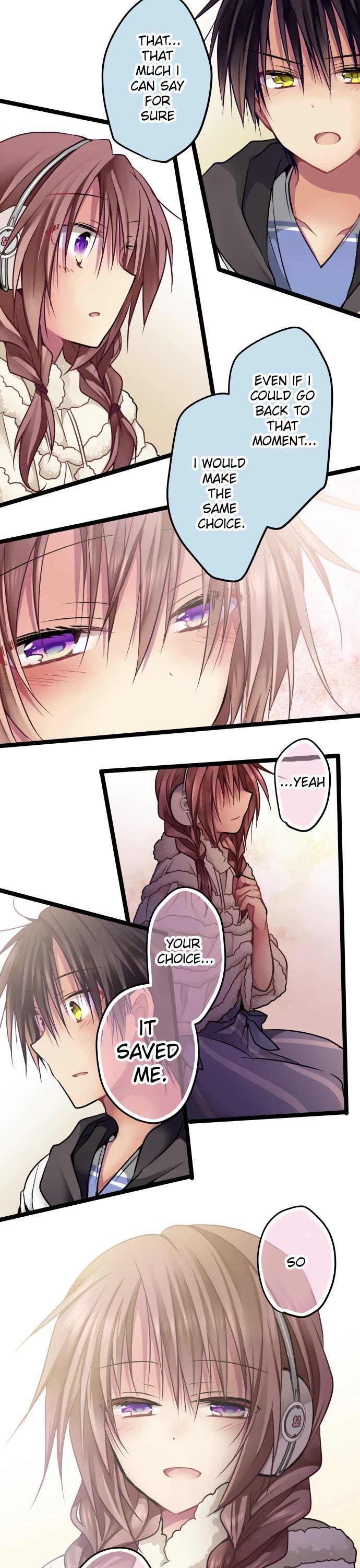 Monochrome Lovers Chapter 71 page 9 - Chapter 71: Do You Regret It?
