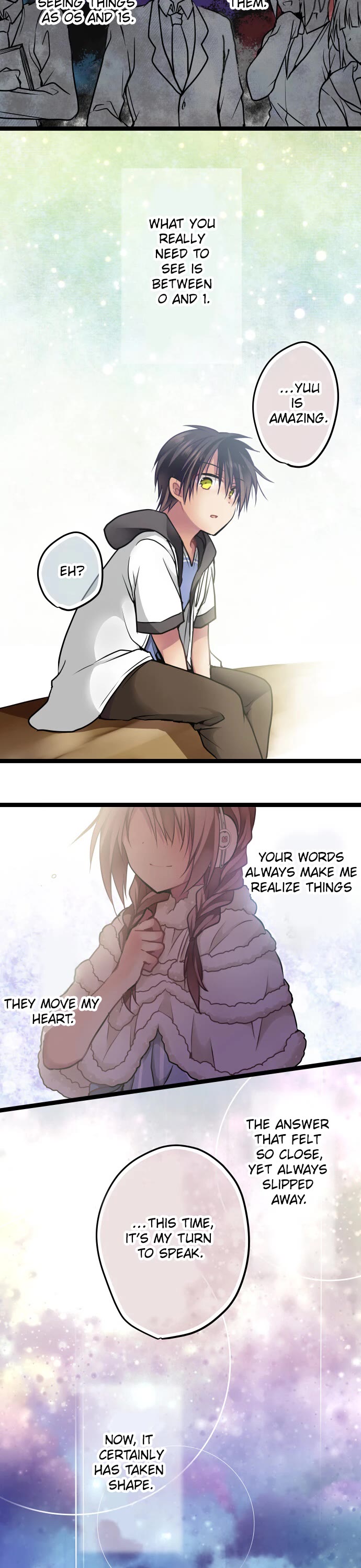 Monochrome Lovers Chapter 72 page 3 - Chapter 72: Between 0 And 1