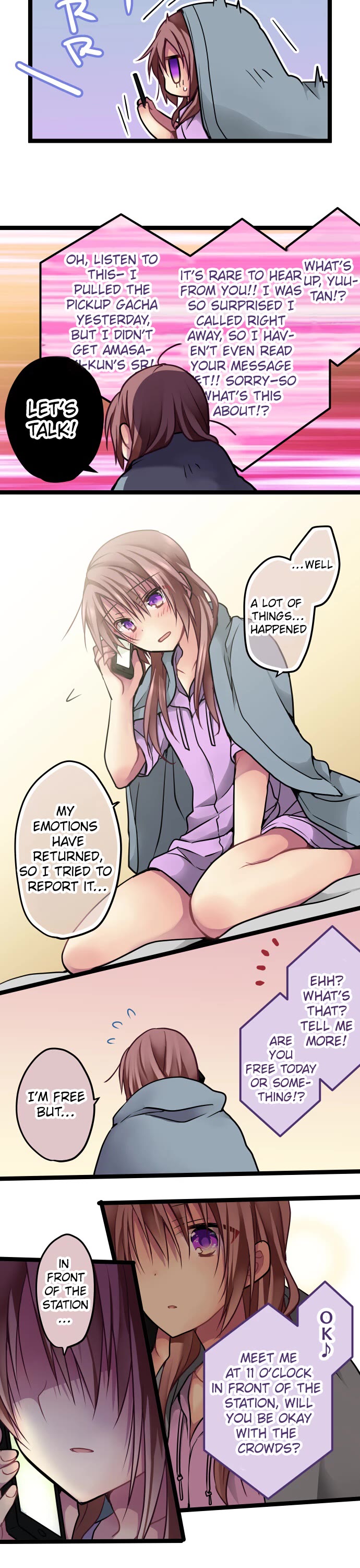 Monochrome Lovers Chapter 72 page 5 - Chapter 72: Between 0 And 1