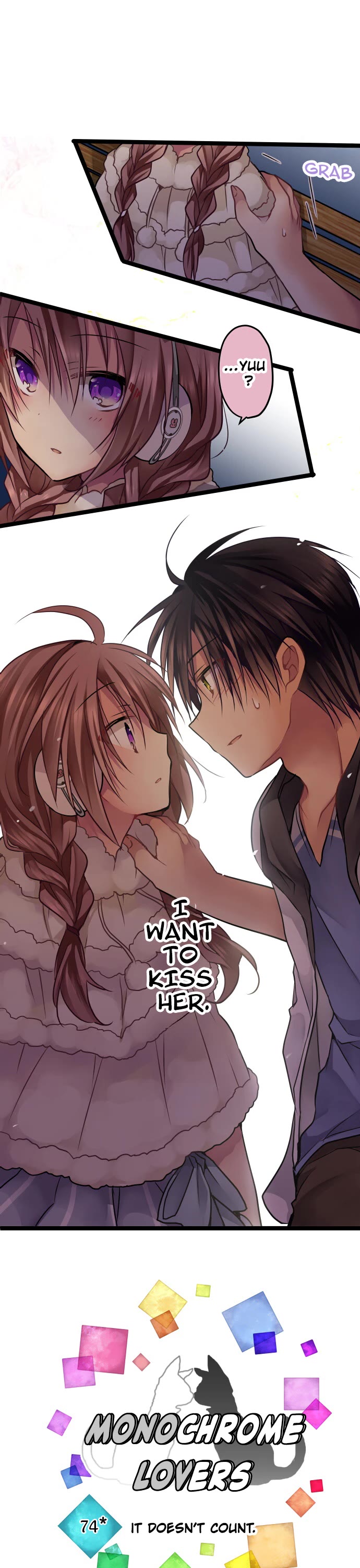Monochrome Lovers Chapter 74 page 1 - Chapter 74: It Doesn't Count