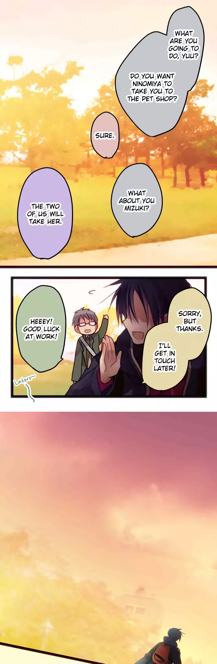 Monochrome Lovers Chapter 8 page 24 - Chapter 8: I just can't leave that girl alone