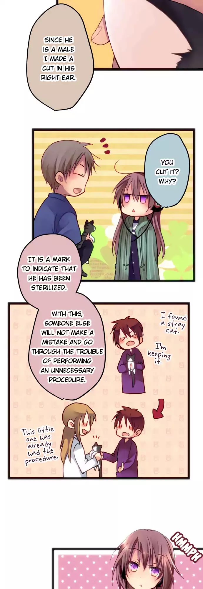 Monochrome Lovers Chapter 8 page 3 - Chapter 8: I just can't leave that girl alone